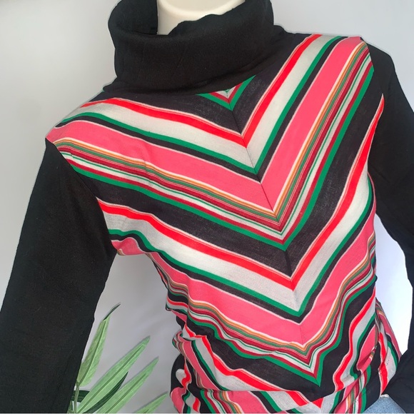 v i n t a g e :: Mod Retro Chevron Zigzag Top Deadstock - Picture 12 of 12